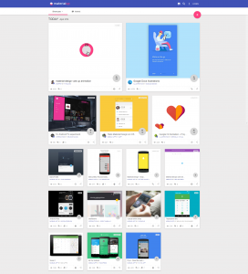 esempio trend web design 2015 Card Design