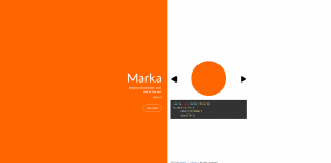 esempio trend web design Split screen