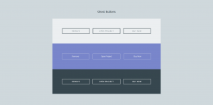 esempio trend web design ghost buttons
